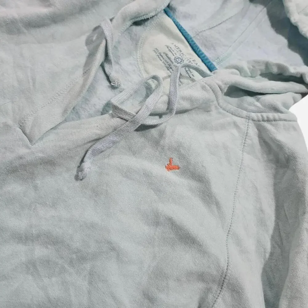 American Eagle Women's blue green Hoodies